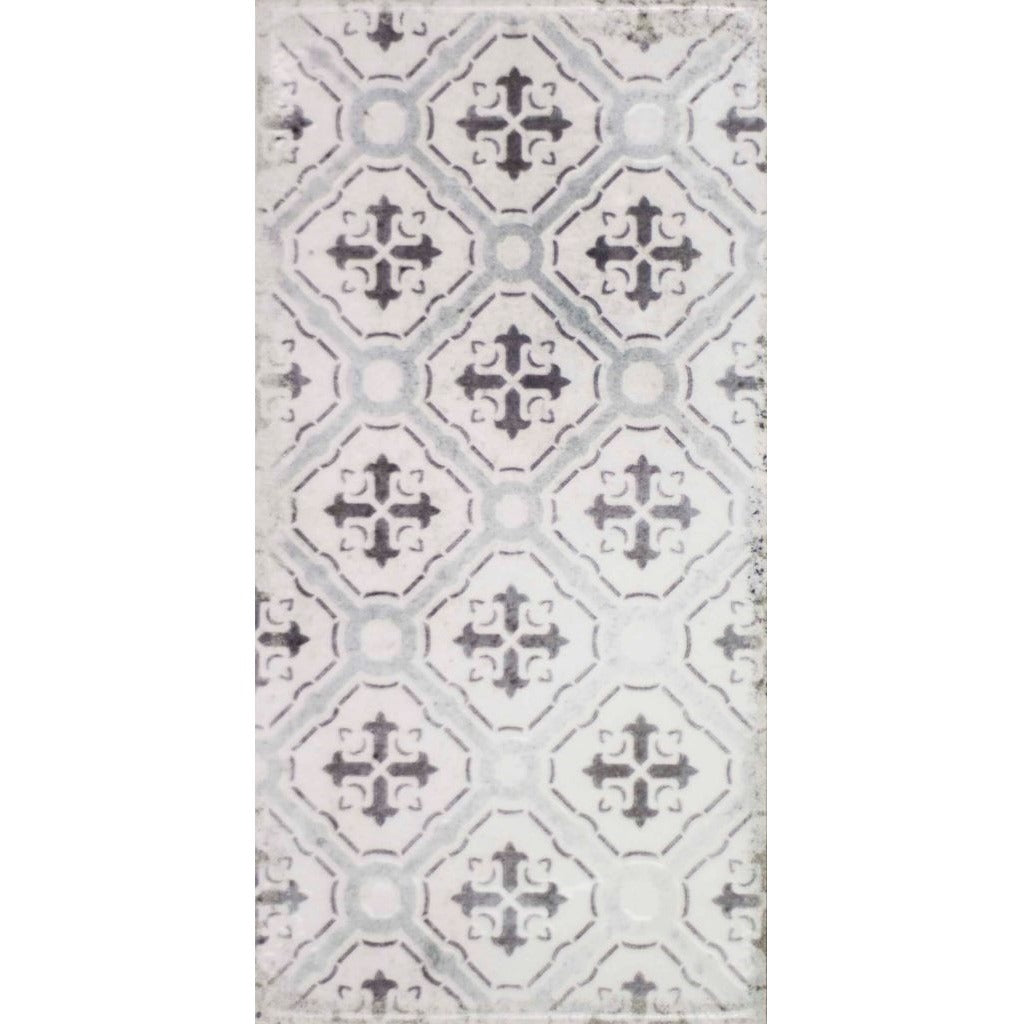 Vita Black and White Decorative Tiles
