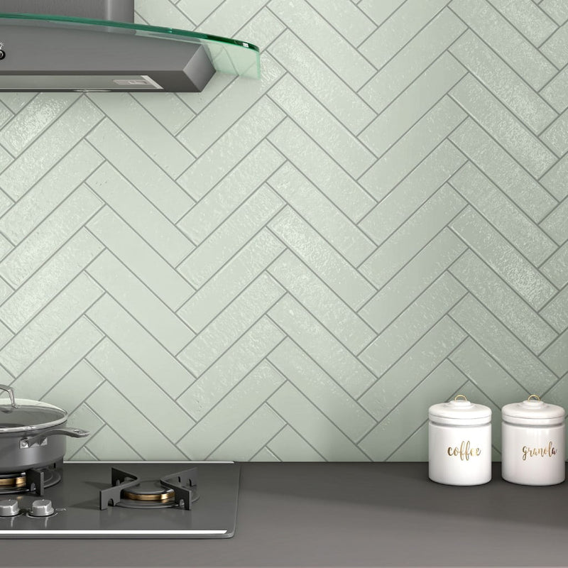 Captiva Sage Green Metro Tiles