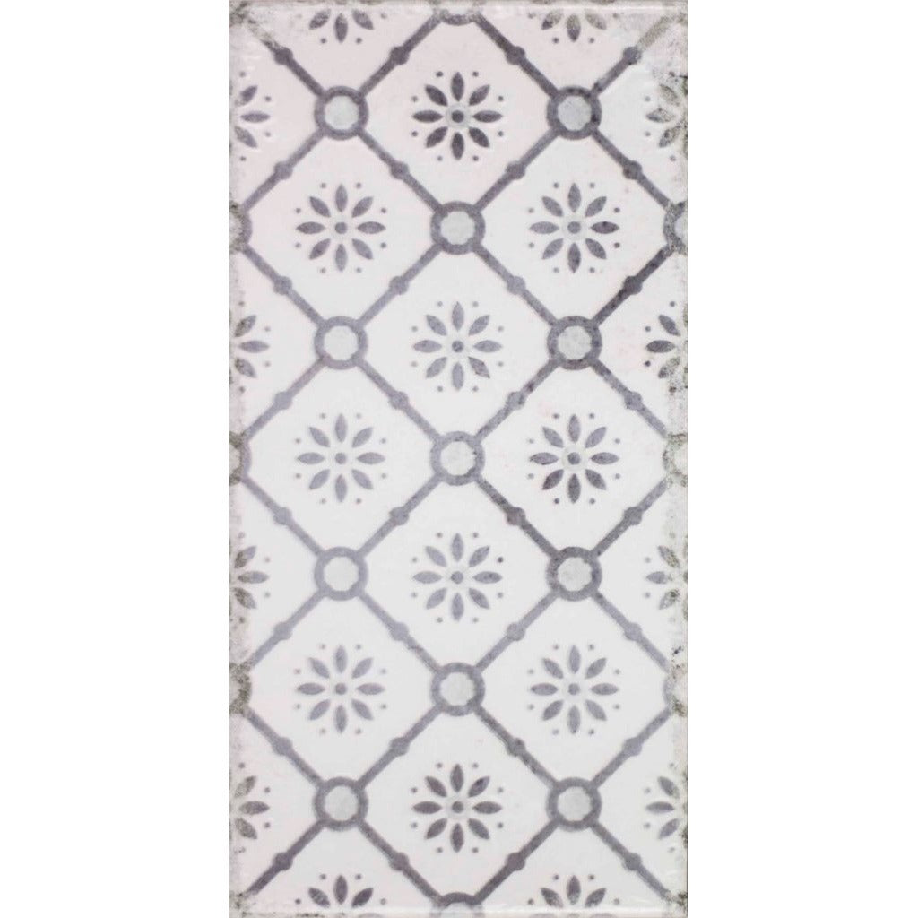Vita Black and White Decorative Tiles