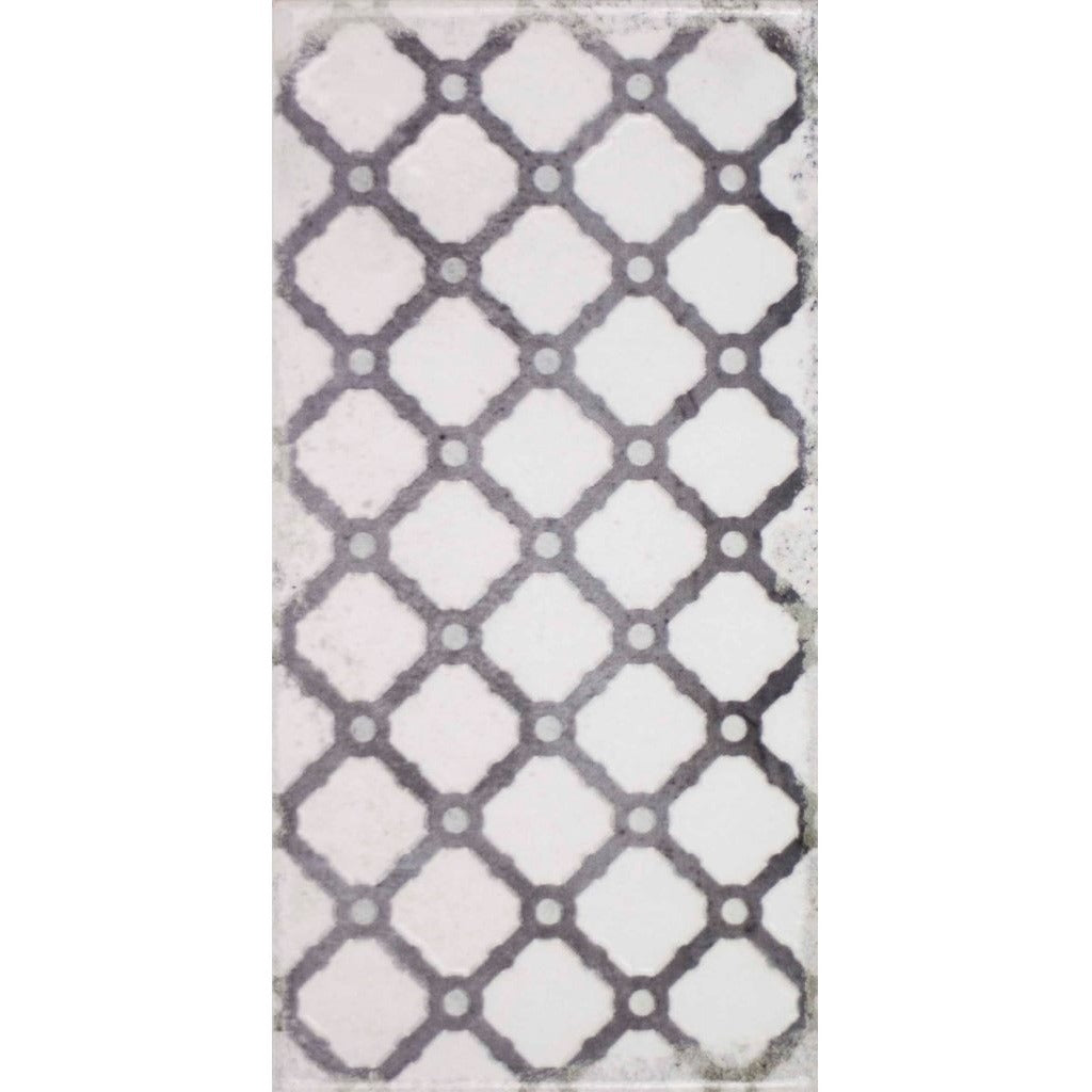 Vita Black and White Decorative Tiles