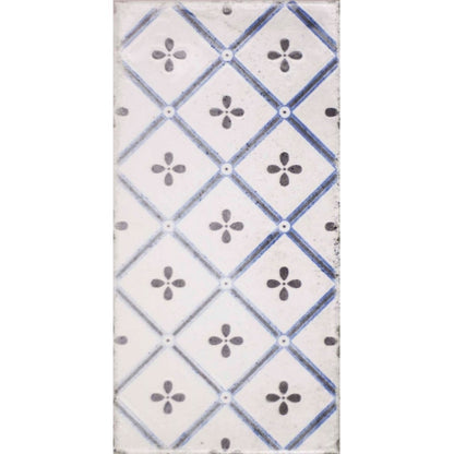 Vita Blue and White Pattern Tiles