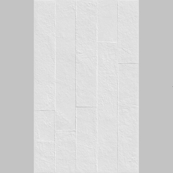 Adine White Textured Ceramic Tiles