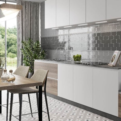 Agora Grey and White Pattern Tiles ?- Matt