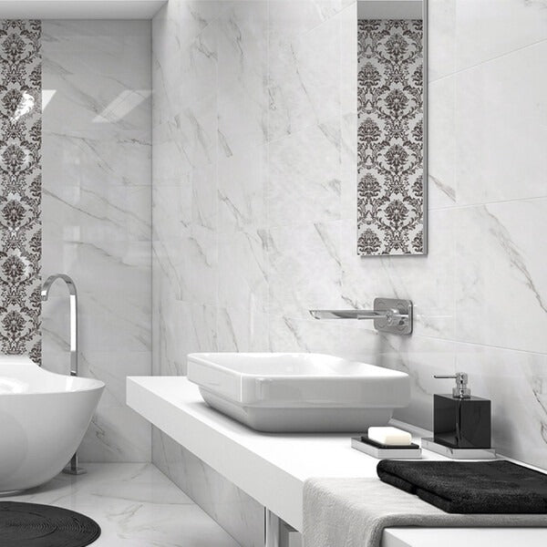 Agora Large White Wall Tiles