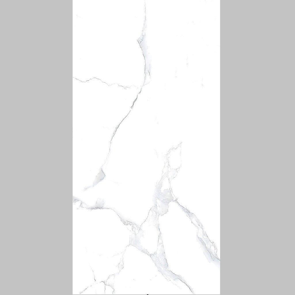 Alpine White Gloss Marble Tiles