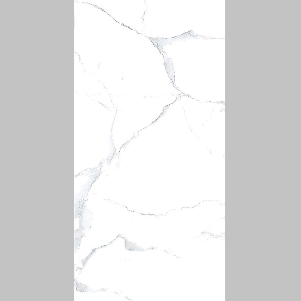 Alpine White Gloss Marble Tiles