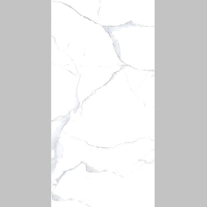 Alpine White Gloss Marble Tiles