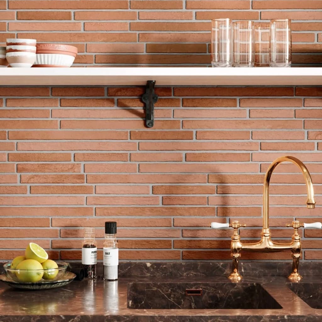 Cut Sample: Amsterdam Terracotta Wall Tiles