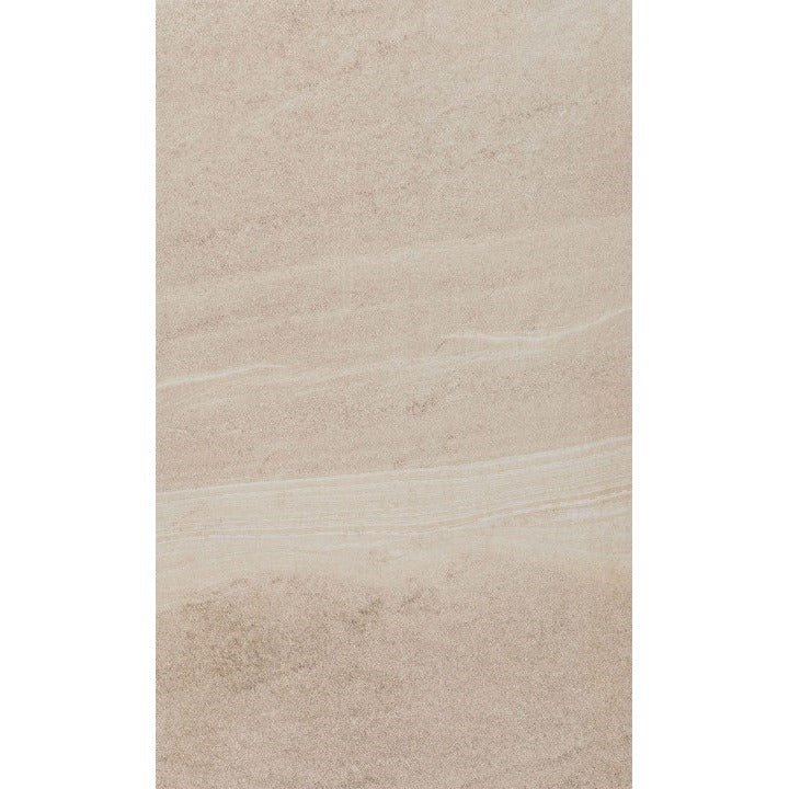 Cut Sample: Aneto Cream Porcelain Floor Tiles - Matt