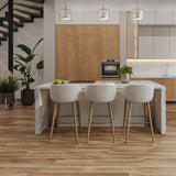 Apricot Copper Wood Look Porcelain Tiles – Matt, Rectified