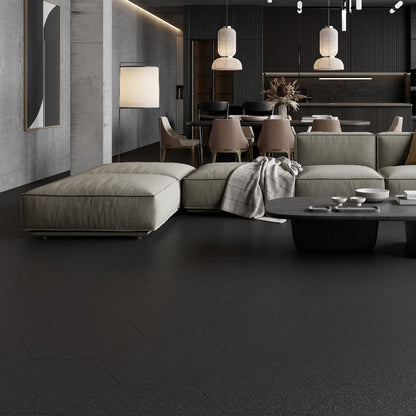 Argoses Black Sparkle Floor Tiles
