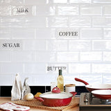 Cut Sample: Artisan Kitchen Metro Tiles