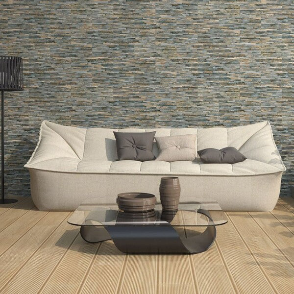 Cut Sample: Aspen Magma Rustic Split Face Wall Tiles