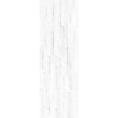 Aspen White Split Face Porcelain Tiles
