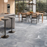 Atelier Hexagon Blue Tiles