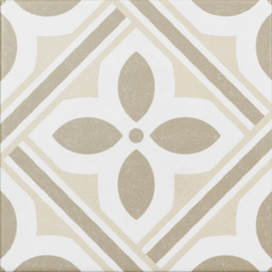 Atenea Beige Patterned Tiles