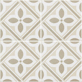 Cut Sample: Atenea Beige Pattern Tiles - Matt