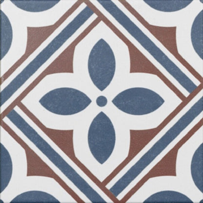 Atenea Blue and White Floor Tiles