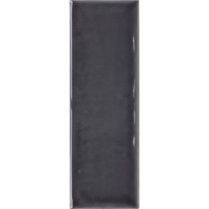 Avila Metro Black Brick Tiles - Flat Gloss Tiles