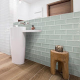 Cut Sample: Avila Light Green Tiles