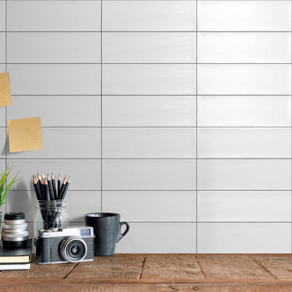 Avila White Matt Wall Tiles