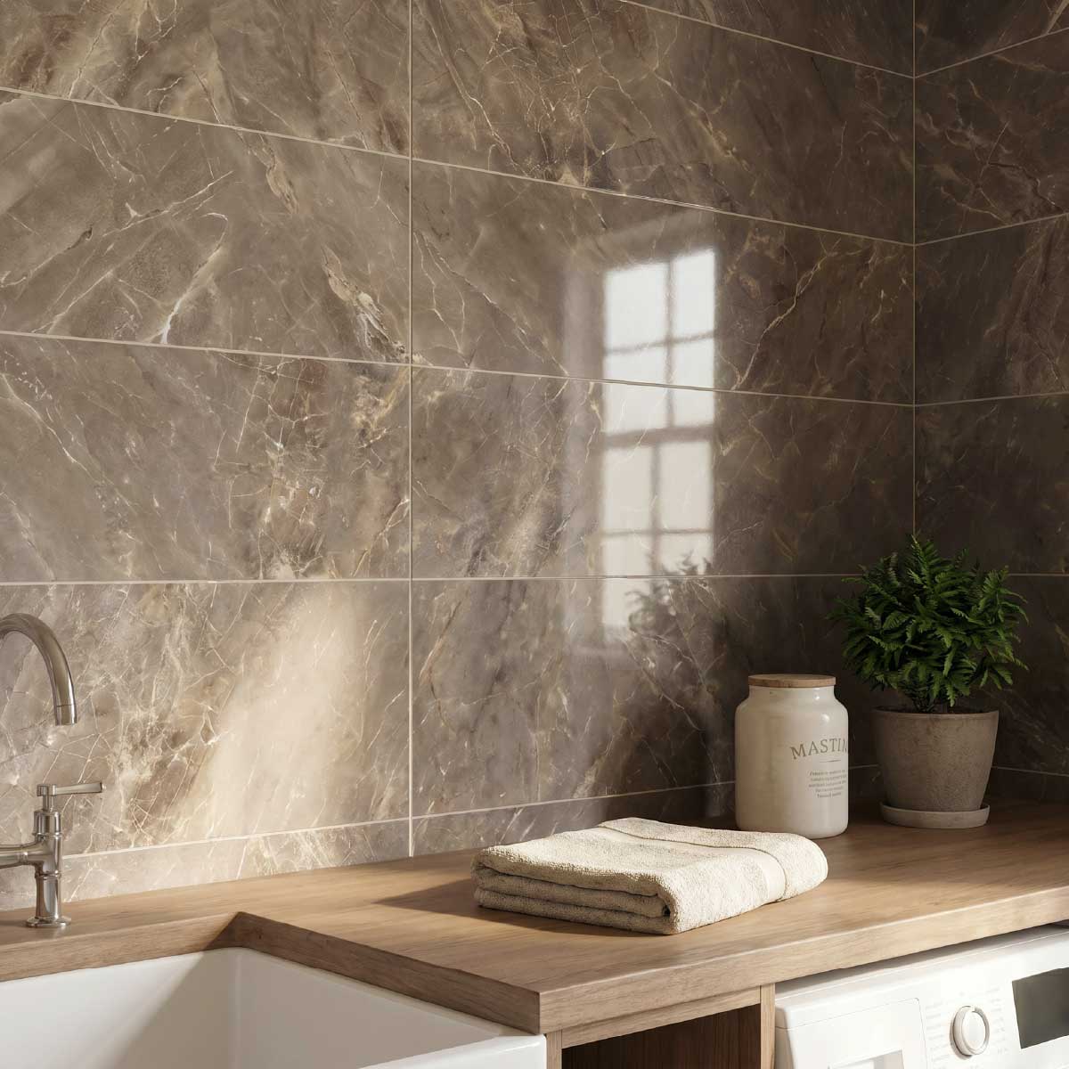 Buckingham Brown Ceramic Wall Tiles