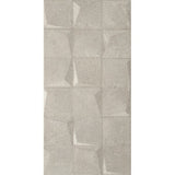 Cut Sample: Baku Grey Cube Tiles