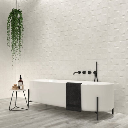 Baku Grey Cube Tiles