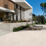 Bejin Beige Porcelain Garden Tiles 60x90