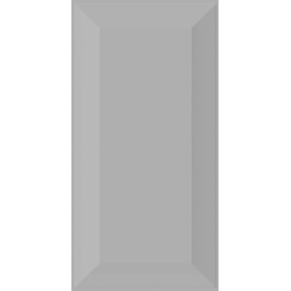 Bevelled Mini Matt Grey Wall Tiles
