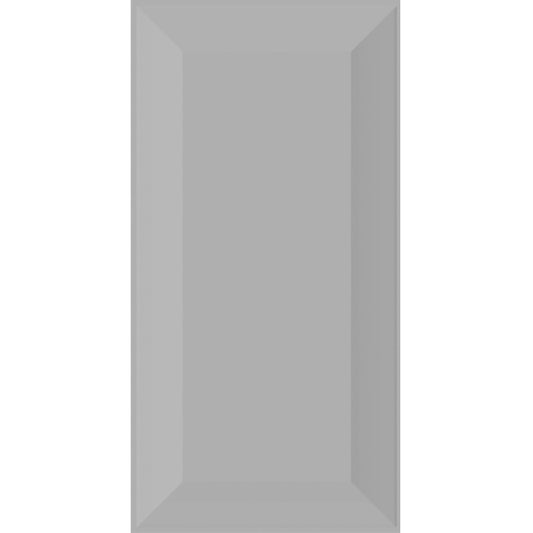 Bevelled Mini Matt Grey Wall Tiles