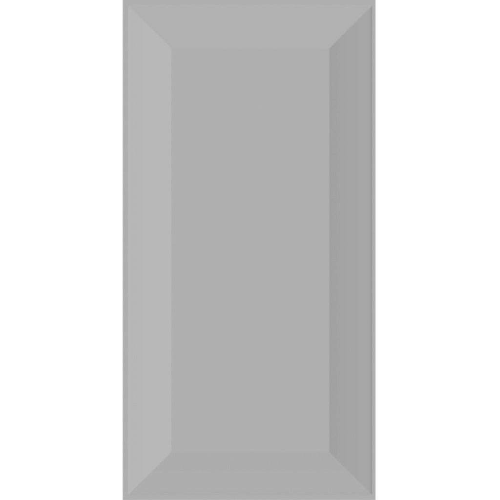 Bevelled Mini Matt Grey Wall Tiles