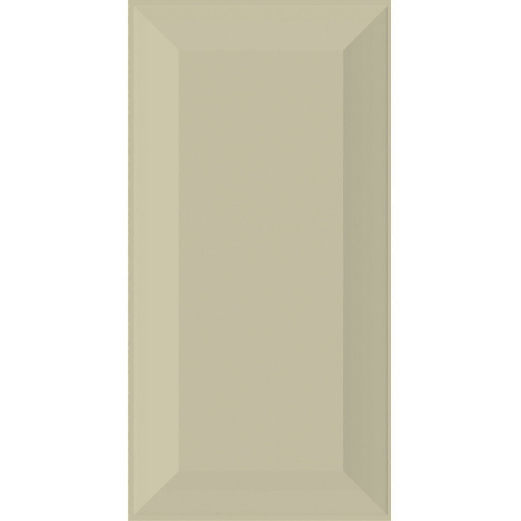 Bevelled Mini Metro Ivory Pearl White Tiles