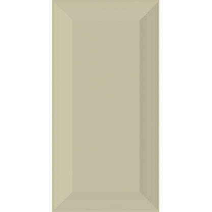 Bevelled Mini Metro Ivory Pearl White Tiles
