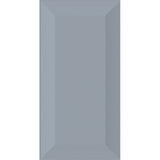 Bevelled Mini Tiles - Grey S Gloss