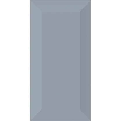 Bevelled Mini Tiles - Grey S Gloss