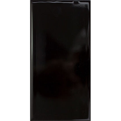 Mini Small Metro Tiles – Black, Gloss Tiles