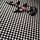 Black and White Mosaic Tiles