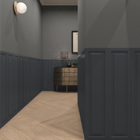 Boiserie Navy Blue Wall Panels