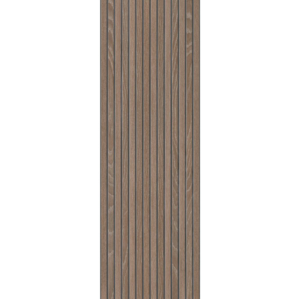 Borneo Slatted Oak Wall Panels