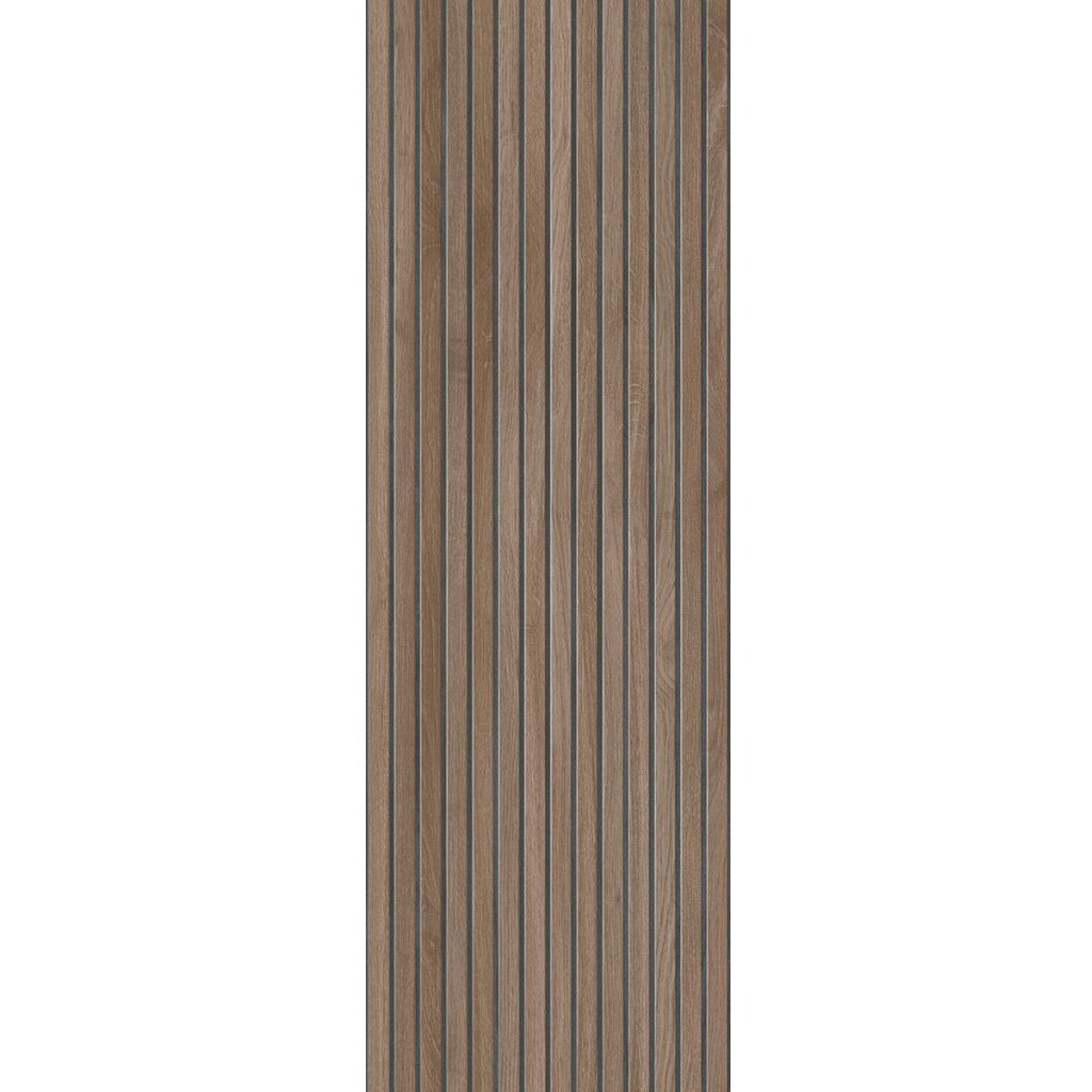 Borneo Slatted Oak Wall Panels