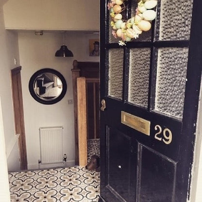 Boulevard Grey and Beige Patterned Floor Tiles