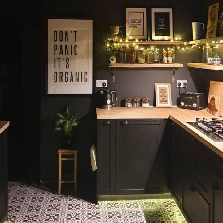 Boulevard Black and White Ceramic Floor Tiles