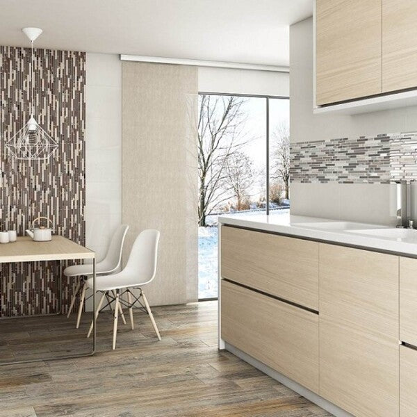 Brick Grey Mosaic Tiles