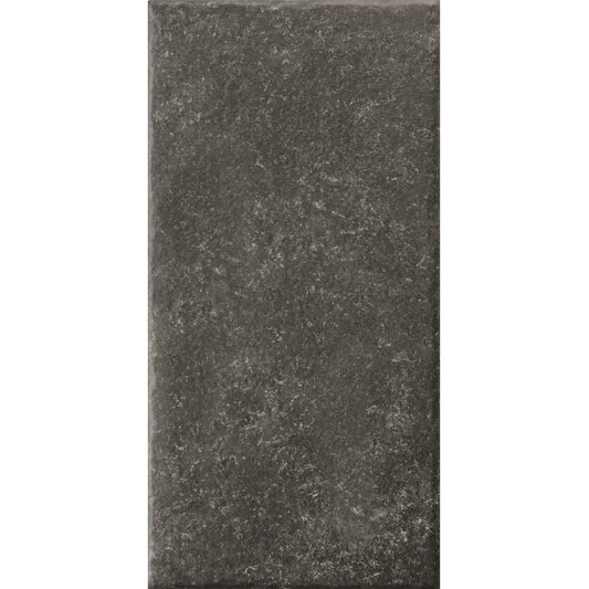 Brittany Black Stone Effect Modular Porcelain Floor Tiles