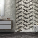 Buckingham Optic Grey Pattern Tiles