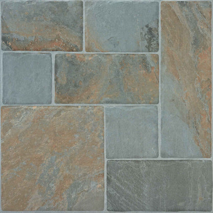 Copper Slate Porcelain Wall and Floor Tiles