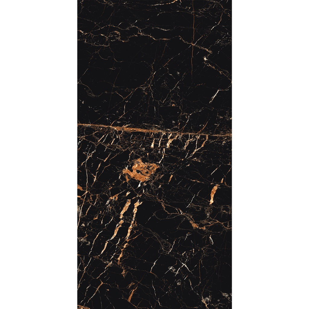 Cabeen Black and Gold Tiles