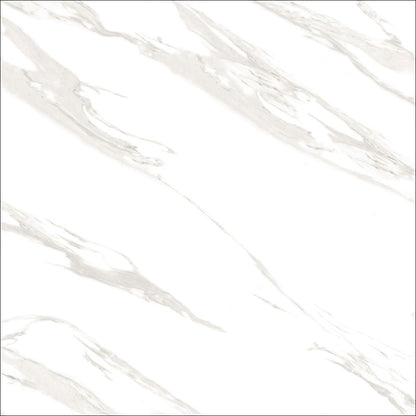 Calacatta Bianco White Marble Floor Tiles