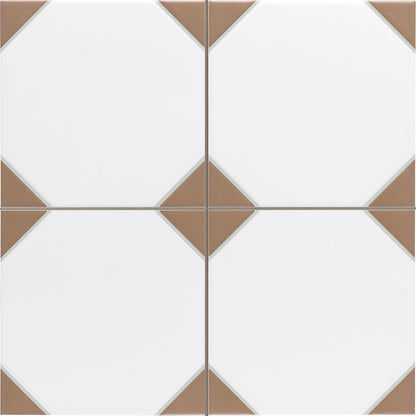Canterbury Terracotta Octagon Tiles